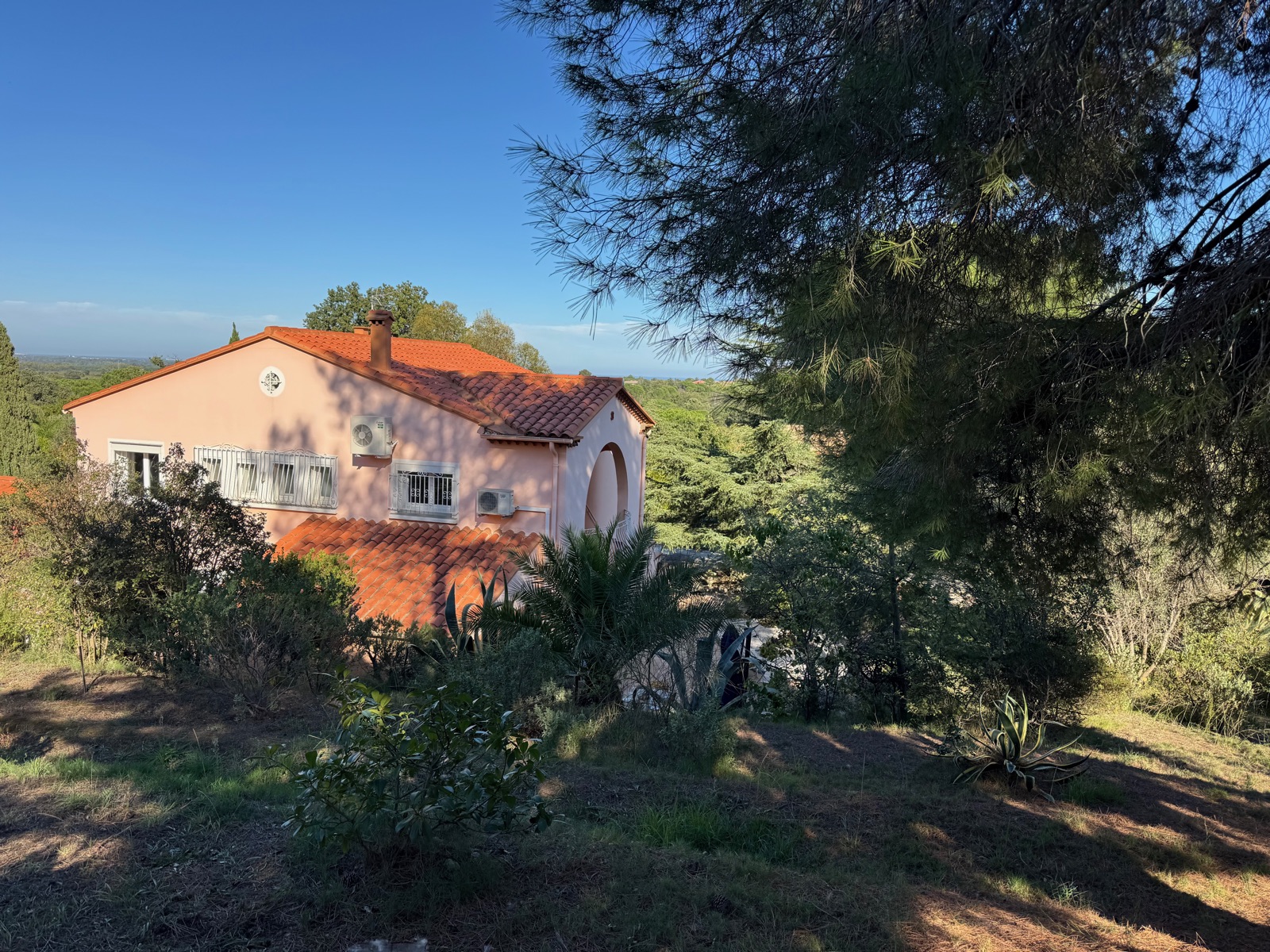 Villa Horizons dans son écrin de verdure